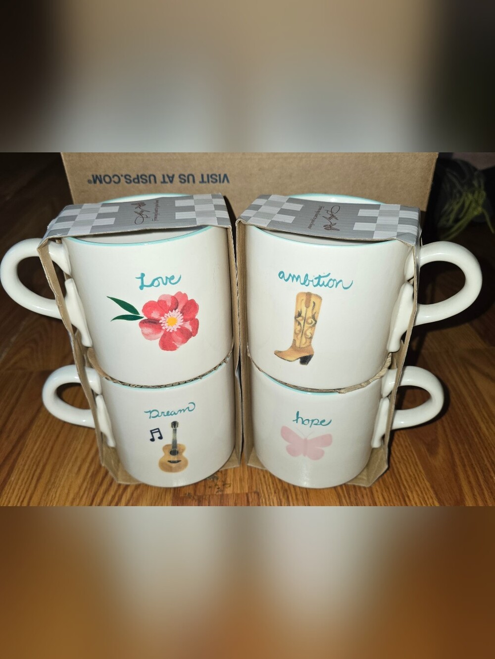 Dolly Parton 4pk Mug Set